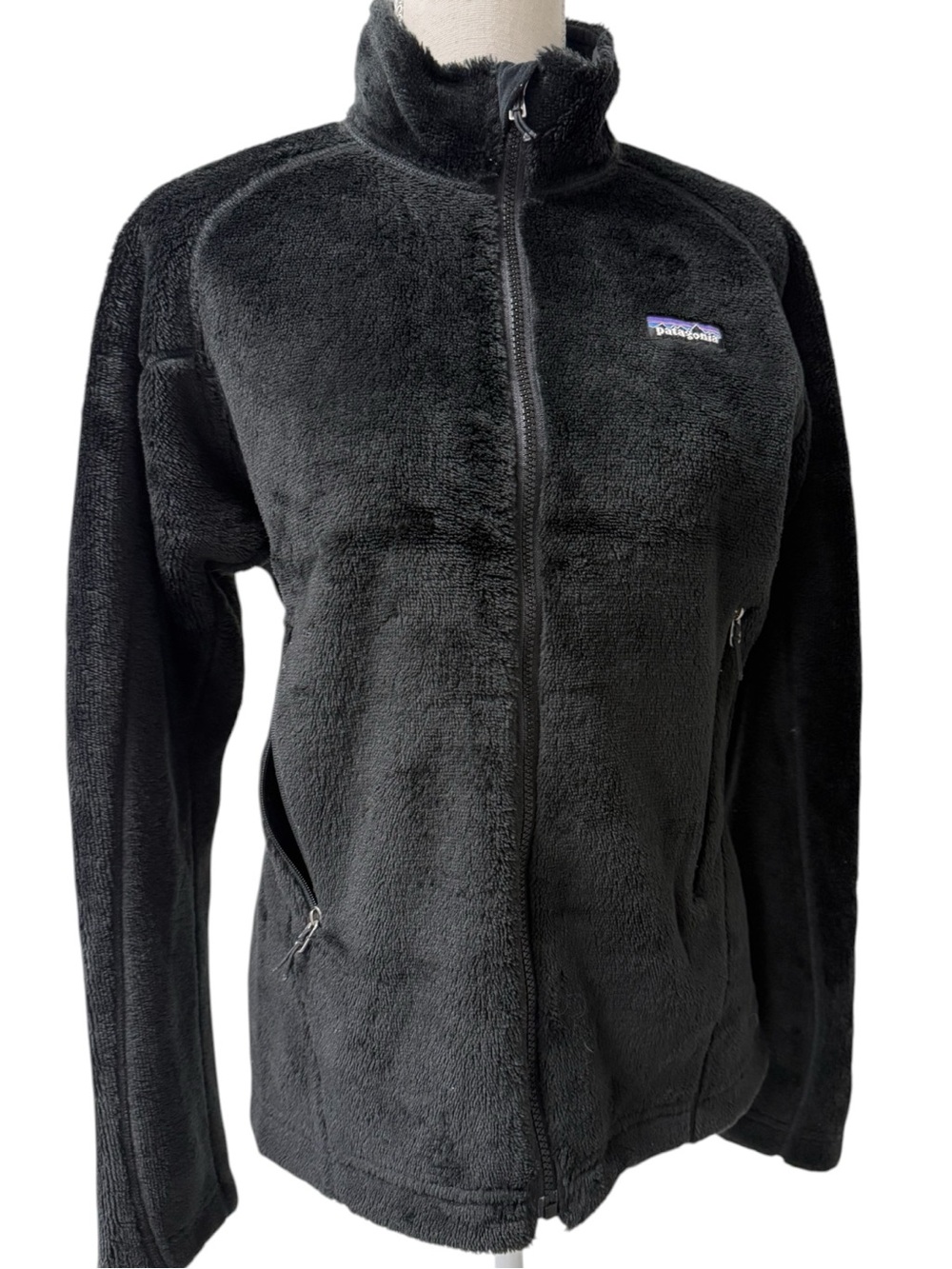 Patagonia Black Women's Teddy Fleece Full-Zip Jacket